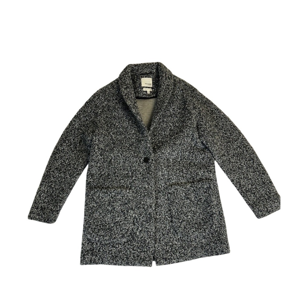 Aritzia Wilfred‎ Free Neelam Boucle Knit Wool Blend Coat- Size XS Oversized Fit